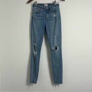 AGOLDE Ripped Distressed Skinny Jeans 27